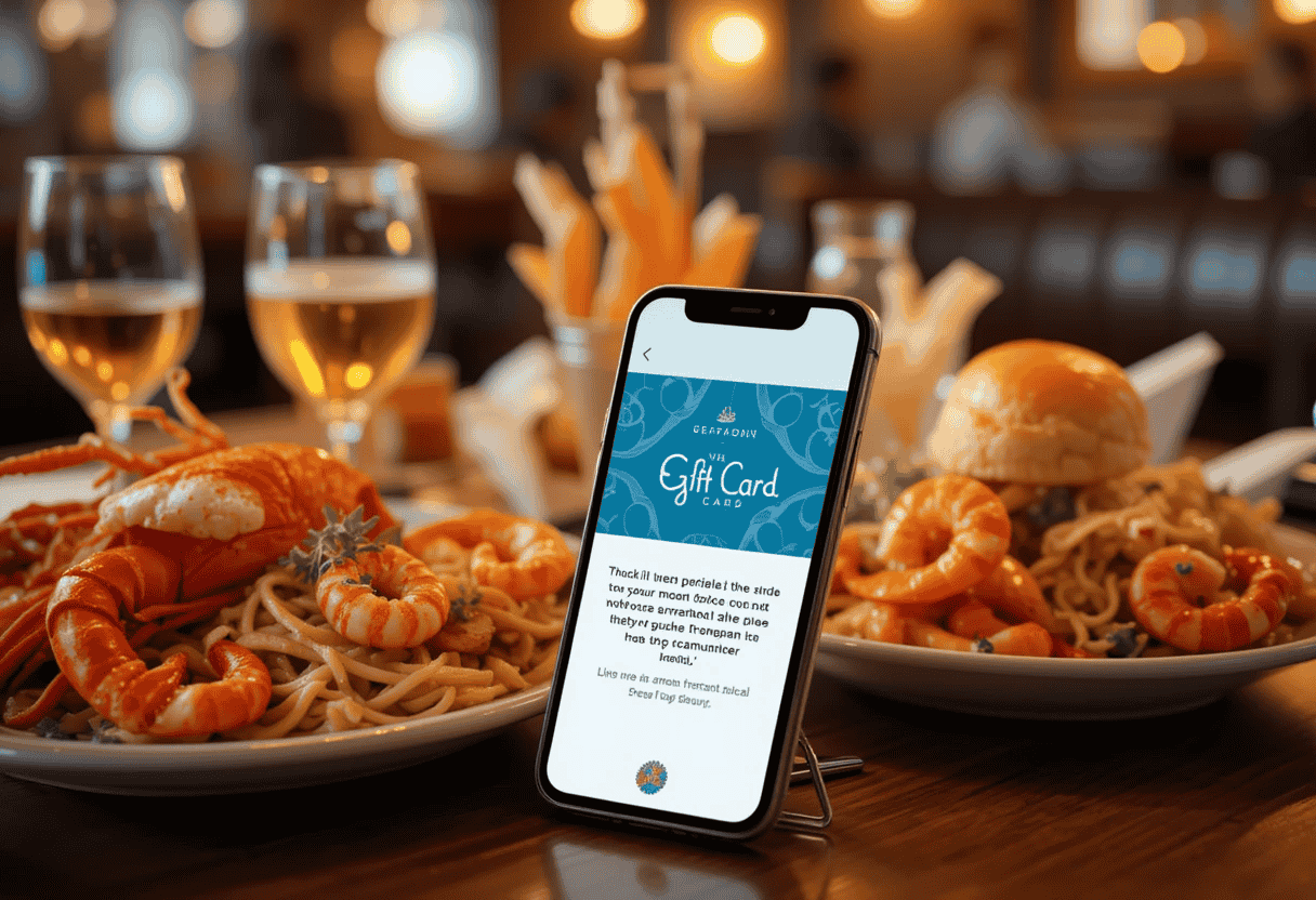 Red Lobster Gift Card Value