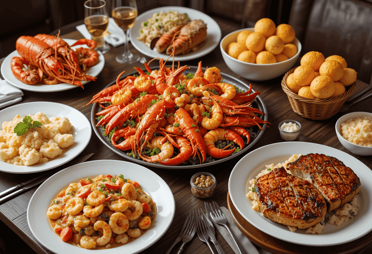  Dinner Red Lobster Full Menu