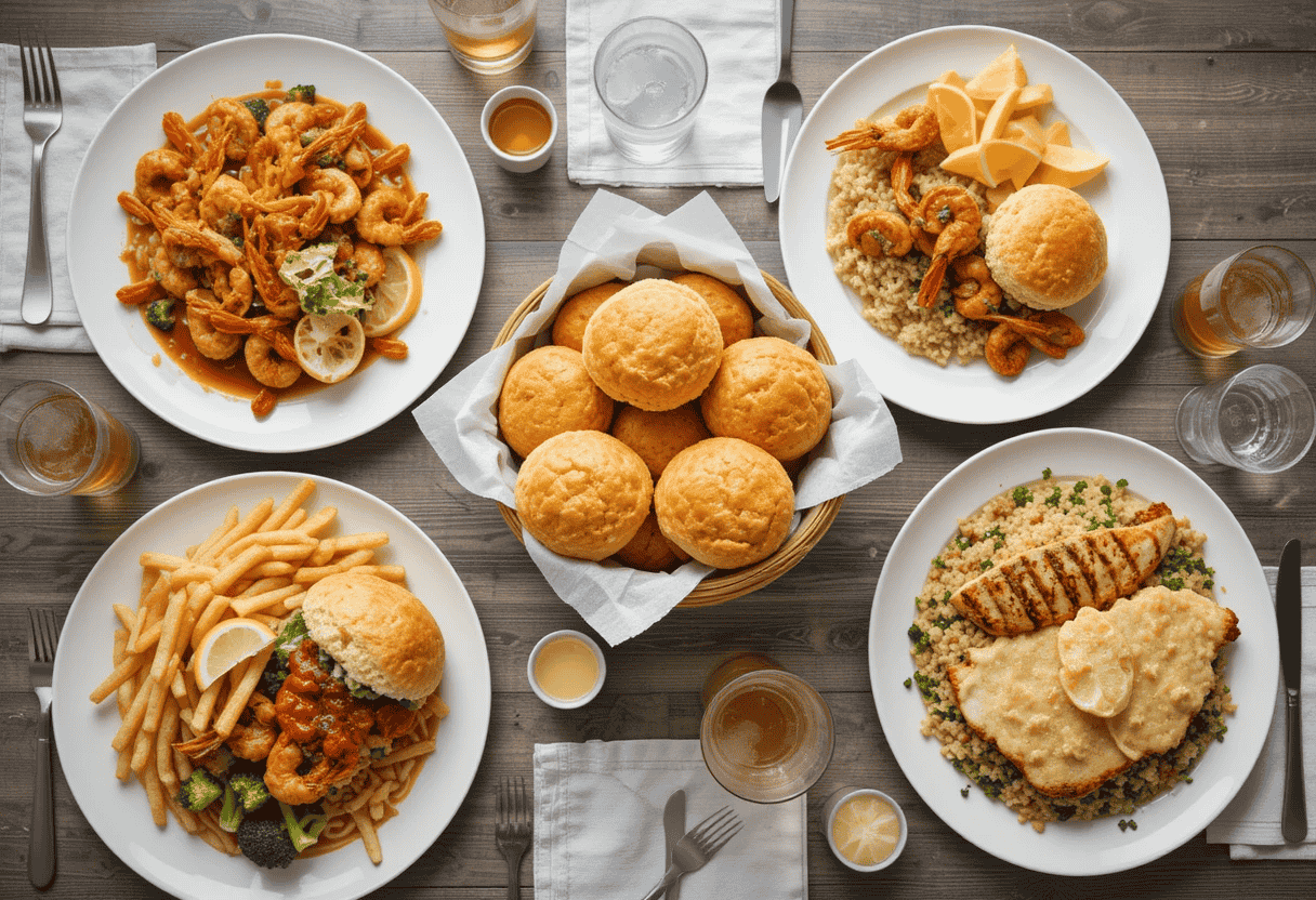 Red Lobster Menu Lunch